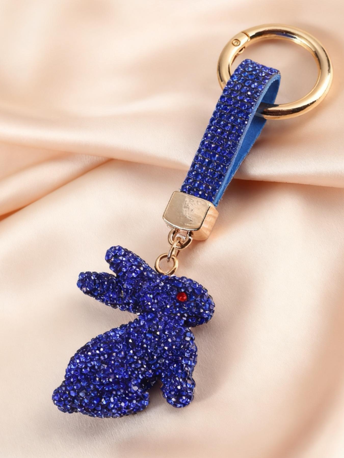 Easter Bunny Keychain Unique Design Personalizable Key Ring Unisex Multicolor Lightweight Luxurious Car Key Holder Phone Chain Perfect Holiday Gift,Valentine's Day,lovers