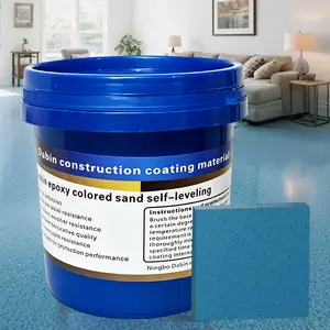 Epoxy Floor Garage Self-Leveling Glossy Epoxy Floor Paint with the Texture of Marble-like Flooring Epoxy Tub Coating Suitable for Garages and Warehouses