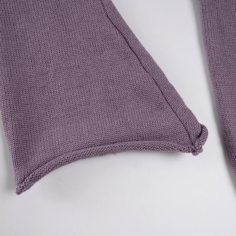 Autumn Winter New Fashion Casual Vintage Floral Jacquard Knitting Slim Fit Long Sleeve Sweater V Neck Y2K Aesthetic Pullover Knitwear Womenswear