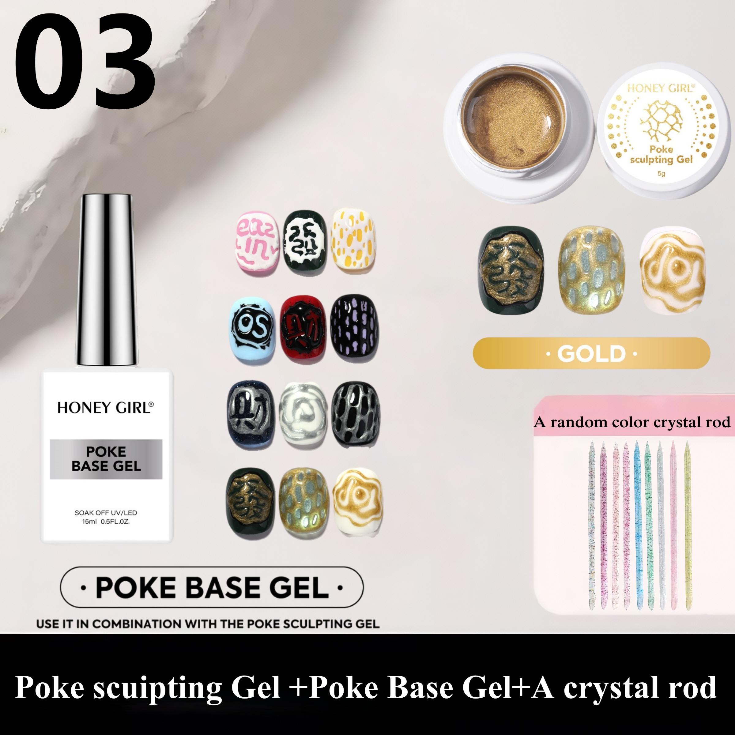 New Nail Art Stamp Set, High Saturation Stamper Gel with Base Coat & Dual-Head Tool, Creative DIY Design Kit, Perfect Salon Gift