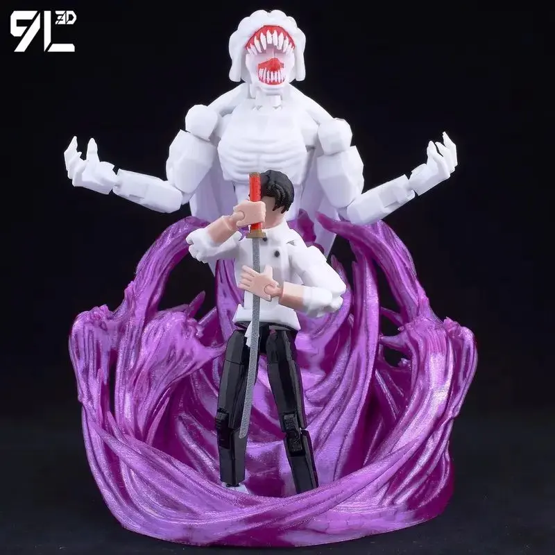 9l3d Printing Multi Joint Movable  Figures Model 13 Lucky Gojo Satoru Toji Yuji Sukuna  Yuuta Rika Model T13 Toys