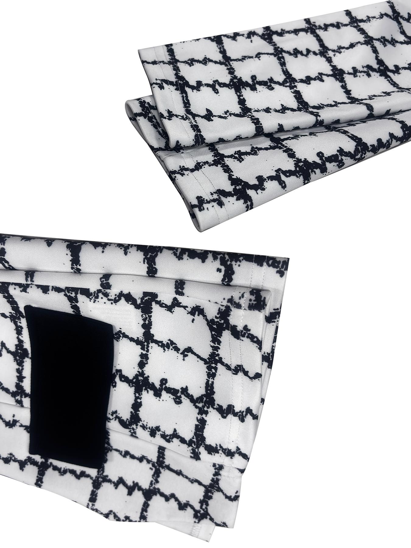 Women's Plaid Print Blazer Jacket & Skirt Set, Casual Elegant Color Block Lapel Design, Long Sleeve Office Wear, Two-Piece