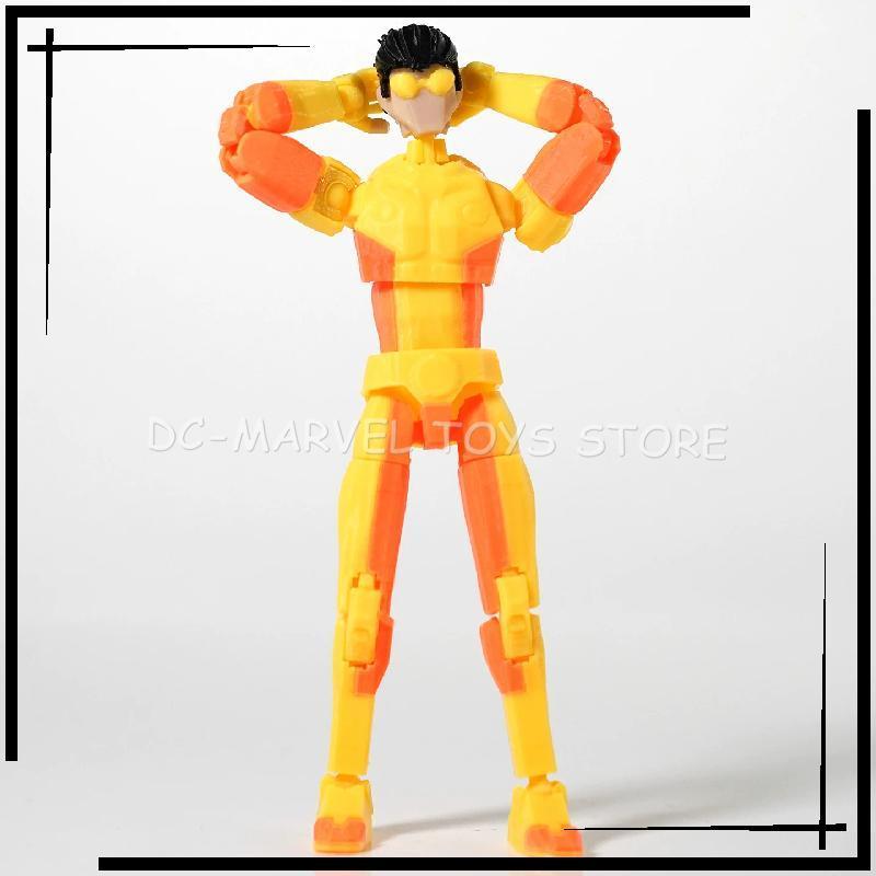 New In Stock 3d Printed Invincible Boy Stripe Mark Light Blue Mark Dummy13 T13 Multi-Jointed Shapeshift Action Figure Toys