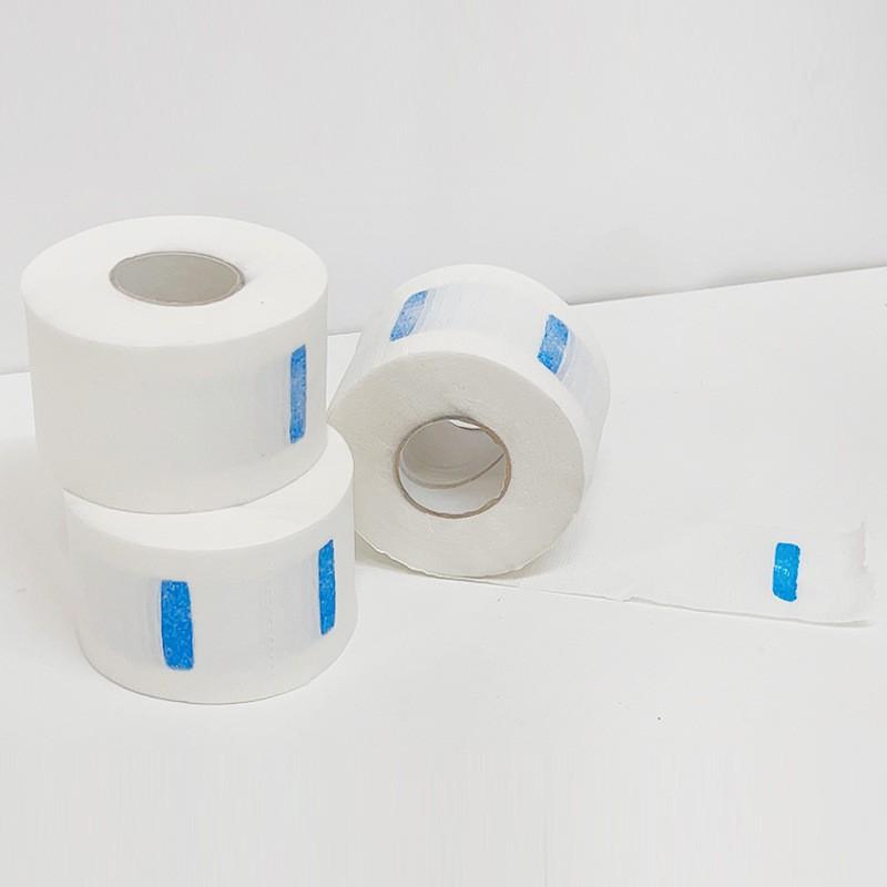 Disposable Barber Haircutting Neck Strip, Barber Paper Neck Wrap Neck Muffler Roll, Hair Cutting Accessory, Hairdressing Tool for Salon Stylists and Barbers