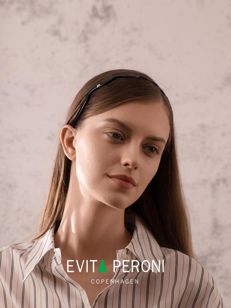 Wavy Glasses Headband,Eyewear-Friendly Hair Band,No Pressure Headache Non-Slip Thin Headband for Women | EVITA PERONI