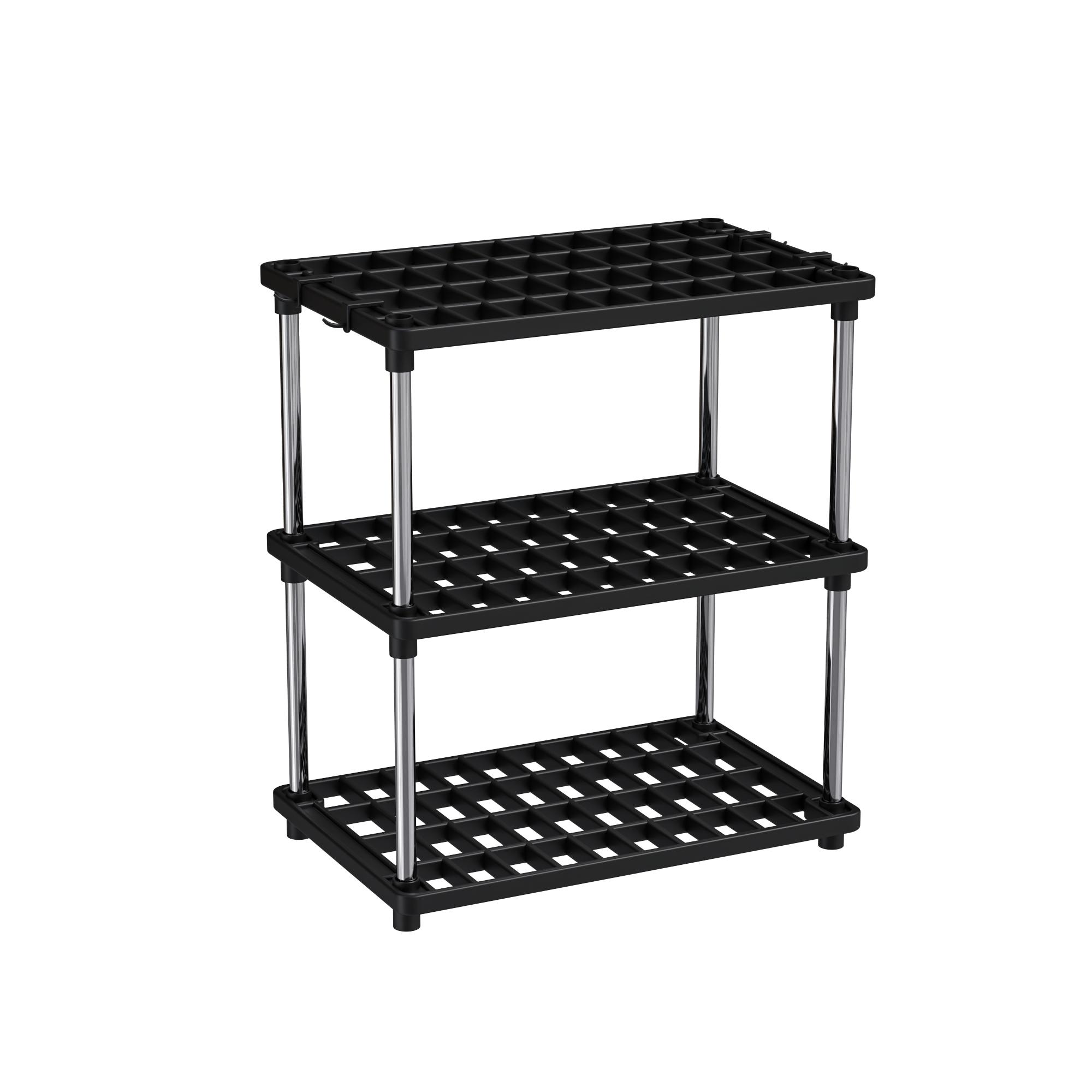 Kitchen Bathroom Standing Shelf, Multi-Functional Storage Rack, Space-Saving Organizer, Kitchen Utensil Holder, Home Organization