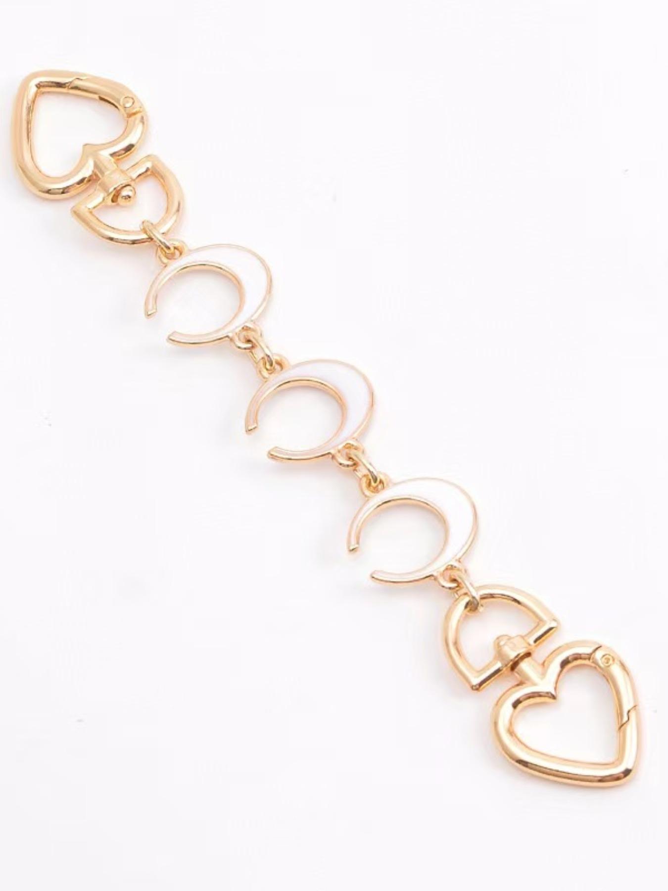 Moon Wallet Extender Chain, 1 Piece Bag Strap Extension Accessory, Ideal for Handbag Decoration, Perfect for DIY Craft Projects