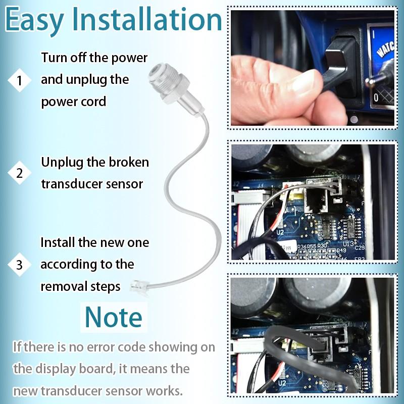Graco Pressure Sensor Replacement Part, Compatible with Various Models Including 190es & 390 Series, Essential Maintenance Component