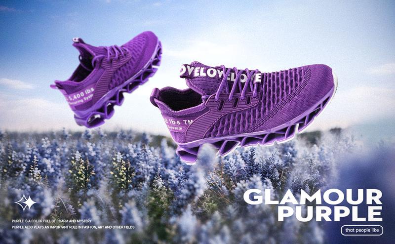 Women's Fashion Lace-up Low Top Slip on Blade Sneakers for Daily Wear,Casual Comfortable Walking Shoes, Knit Lightweight Breathable Sports Running Shoes,for Gym Treadmill Wear,Gift for Wife, Girl Friend