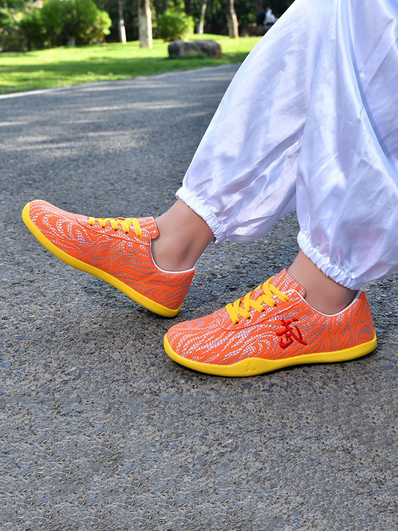 2026 Spring Summer New Tai Chi Shoes, Wu Zi, Unisex Soft Sole Anti-Slip Martial Arts Training Shoes, Breathable Lightweight