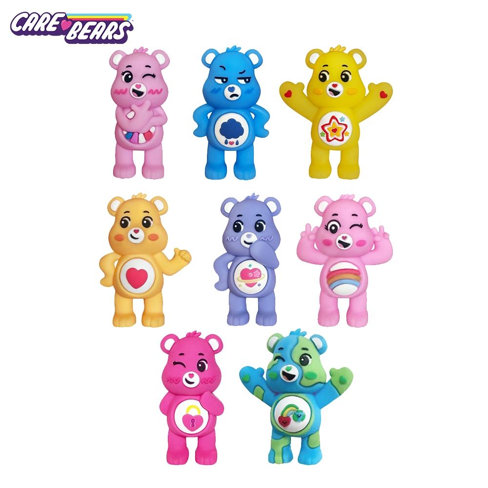 1PC Care Bears Officially Licensed 3D Cartoon Bear Series Mystery Blind Box Random One Character 8 Types Various Styles Colourful Bear Figurines Cosy Setting Christmas Decoration Gifts For Fans Friend Family #TOP PICKS
