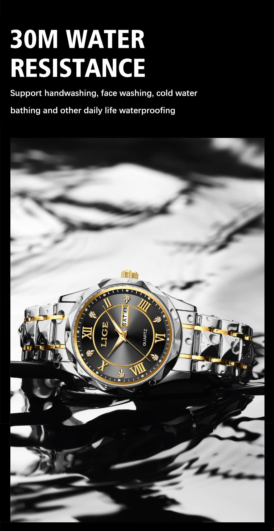 Light luxury men's watches, high-end men's quartz watches, business casual watches