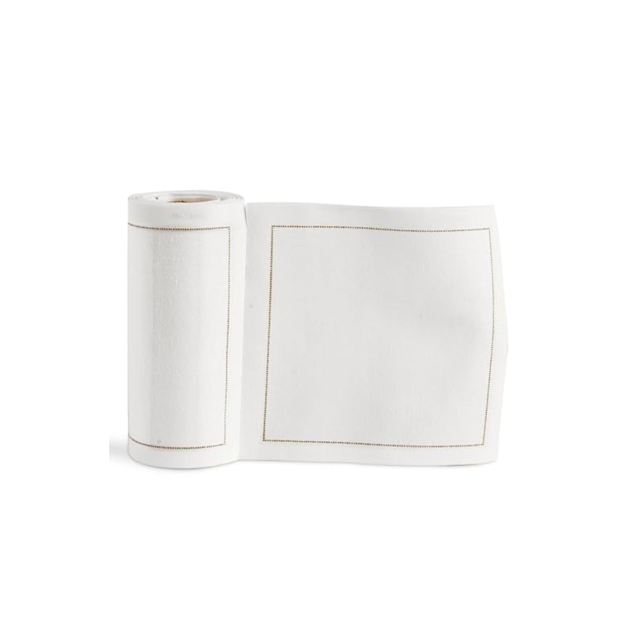 Cotton Cocktail Napkin, 50 units per roll, 4.5 x 4.5-Inch, Sand