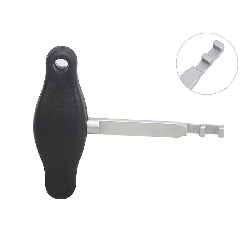 Portable T-Shape Terminal & Connector Removal Tool, Car Wire Harness Plug Extractor, Auto Sensor/fog Light Repair Accessory
