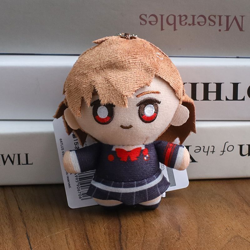 10CM P5 Joker Plush Toy 25th Anniversary Joker Shiomi Kotone Yuuki Makoto Cosplay Anime Plushie Pendant Kids Gifts