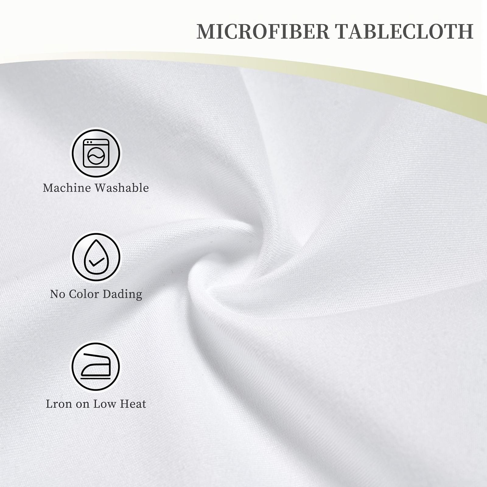 Rectangular polyester tablecloth adorned with geometric cherry blossom patterns - of excellent quality, heat-resistant and wear-resistant, suitable for various occasions such as dining tables, parties, restaurants, coffee tables, etc