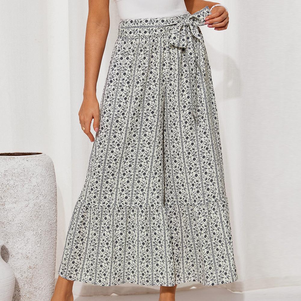 【New Arrival】Grace Karin vacation pants  Bohemian loose resort trousers in a trendy comfortable fabric SpringStatements