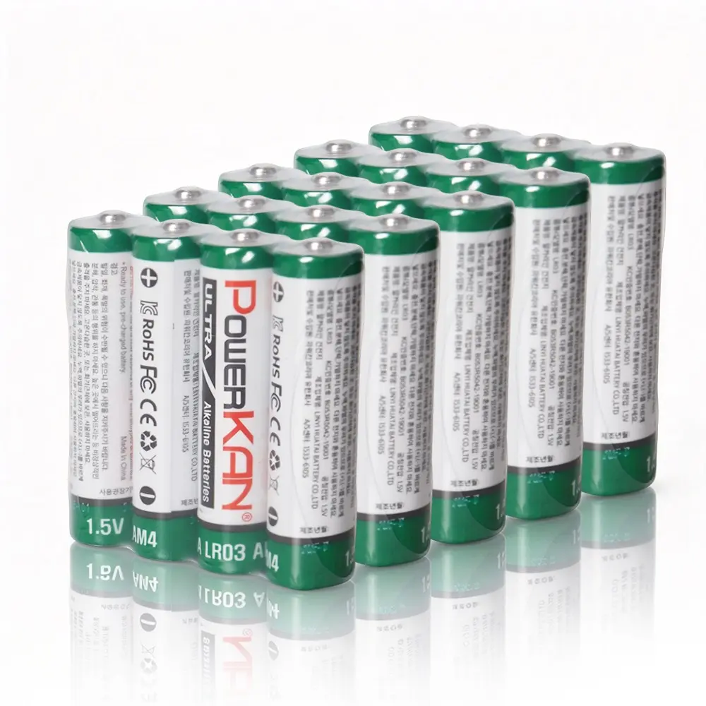 20/40 Aaa Alkaline Battery Pack, Powerkan High-Quality Aa Batteries, Reliable Power Source for Daily Use, Durable Energy Solution