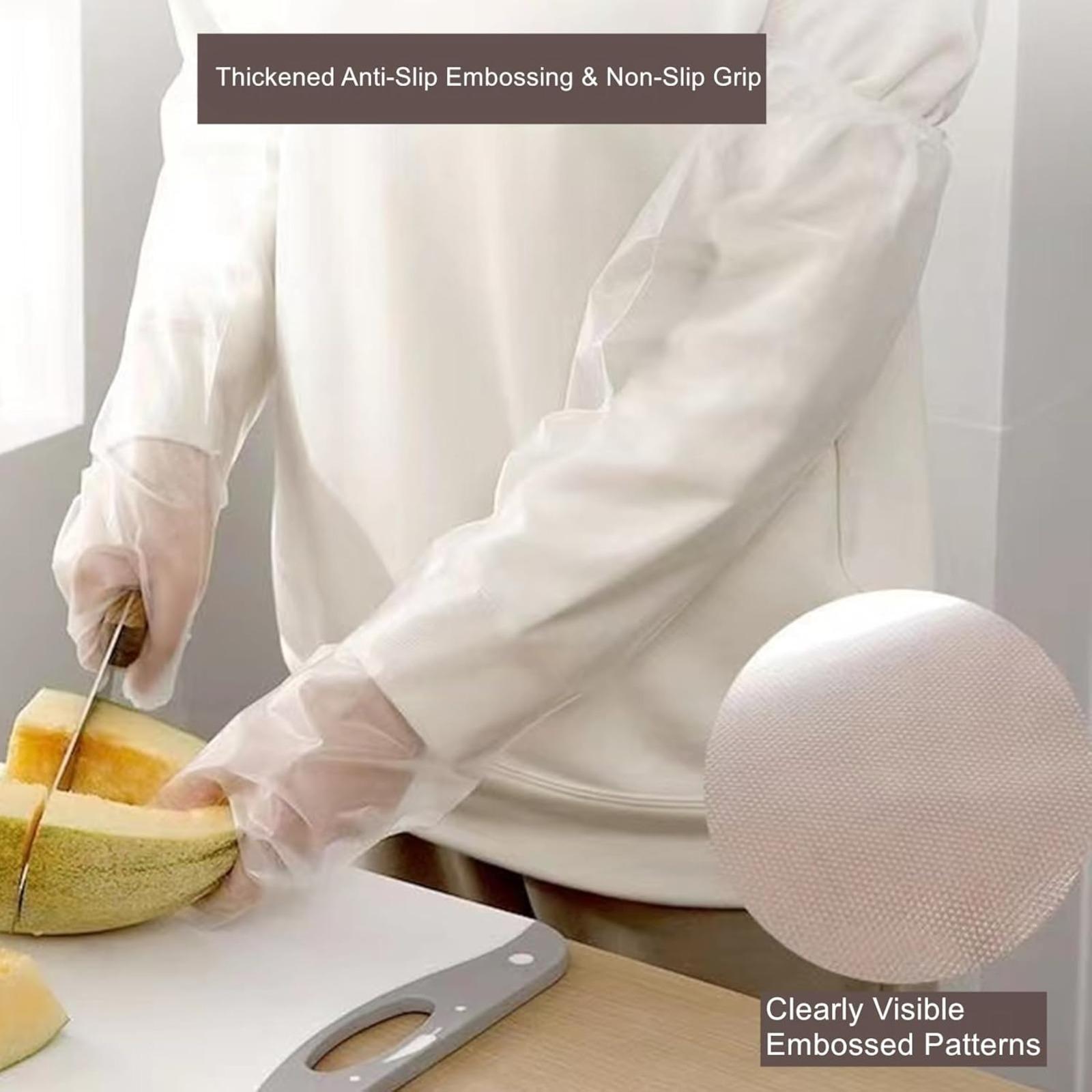 Gloves, disposable gloves, loose gloves, long cleaning gloves, transparent gloves, aquarium gloves, long dishwashing gloves, disposable transparent gloves, plastic gloves, long sleeved gloves, arm gloves