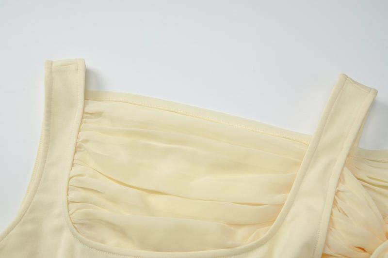 Women Summer Sleeveless Chiffon Party Club Evening Vacation Bodycon Long Dress