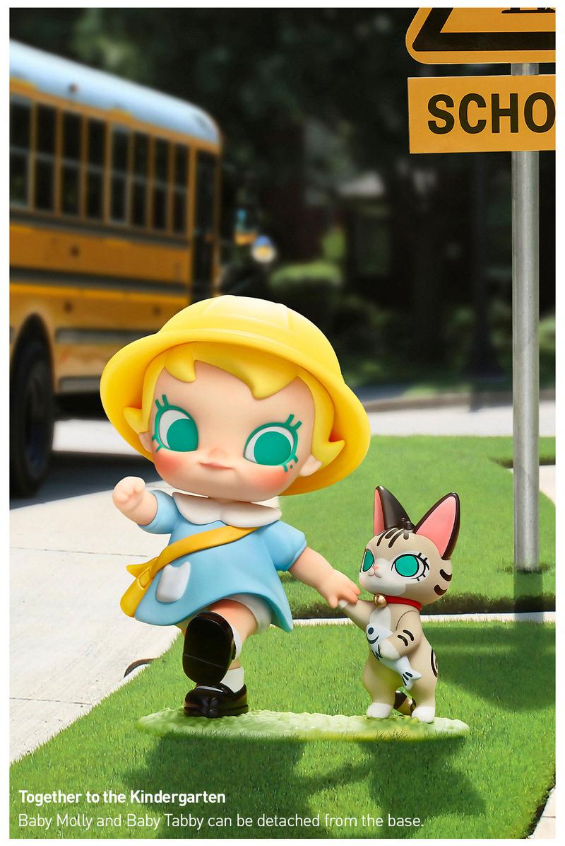 POP MART Baby Molly & Baby Tabby Series Figures POP MART Baby Molly & Baby Tabby Series Figures