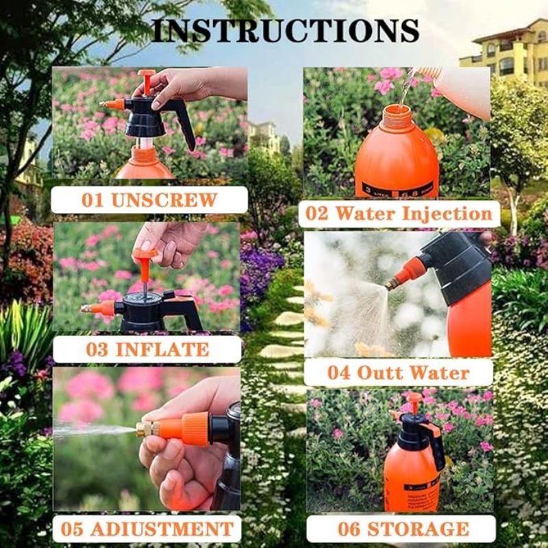 Pressure Disinfection Sprayer, Household Watering Garden Spray Bottle, Air Pressure Watering Sprayer