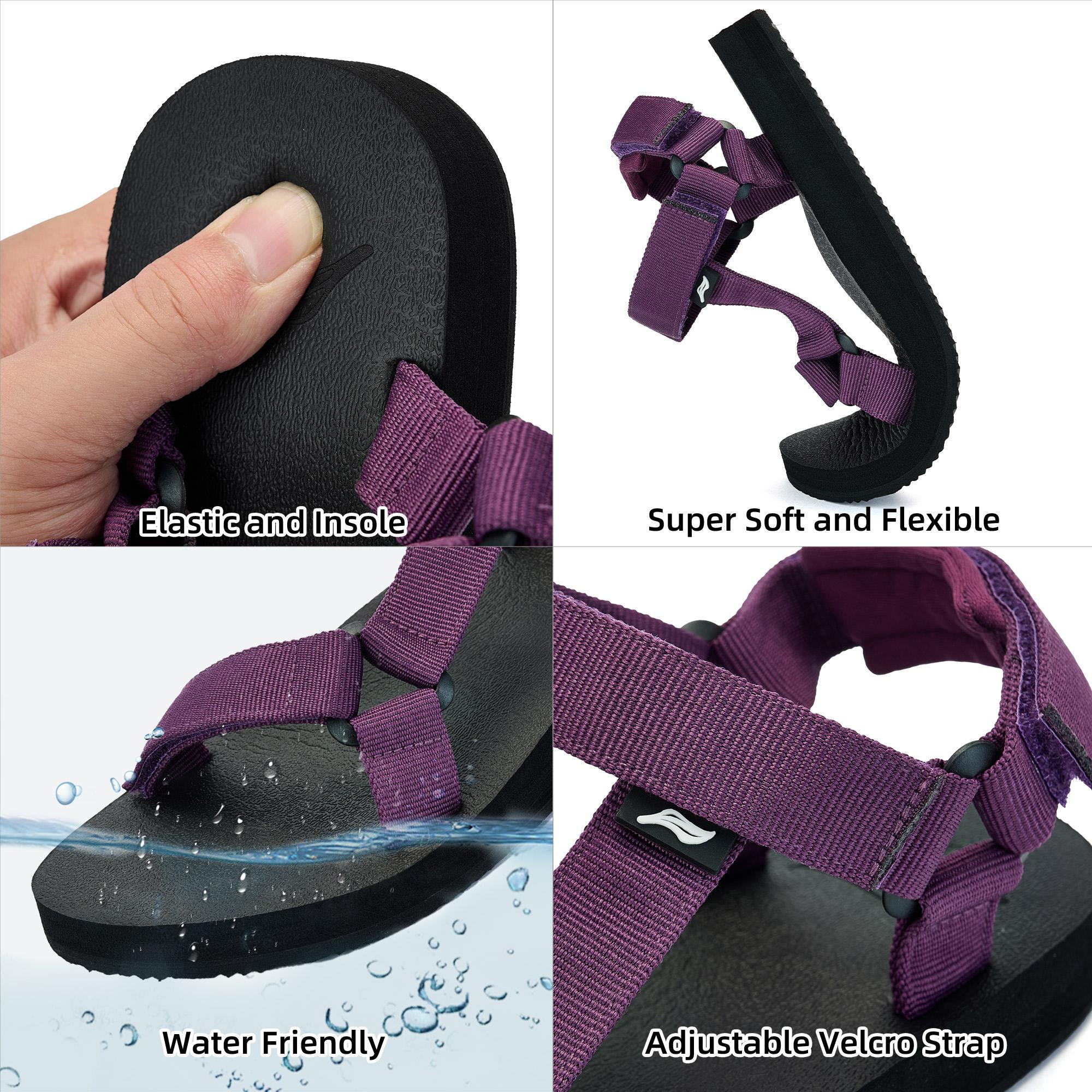 Lamincoa Women Water sandals With Arch Support Sport Outdoor Hiking Sandals for Womens