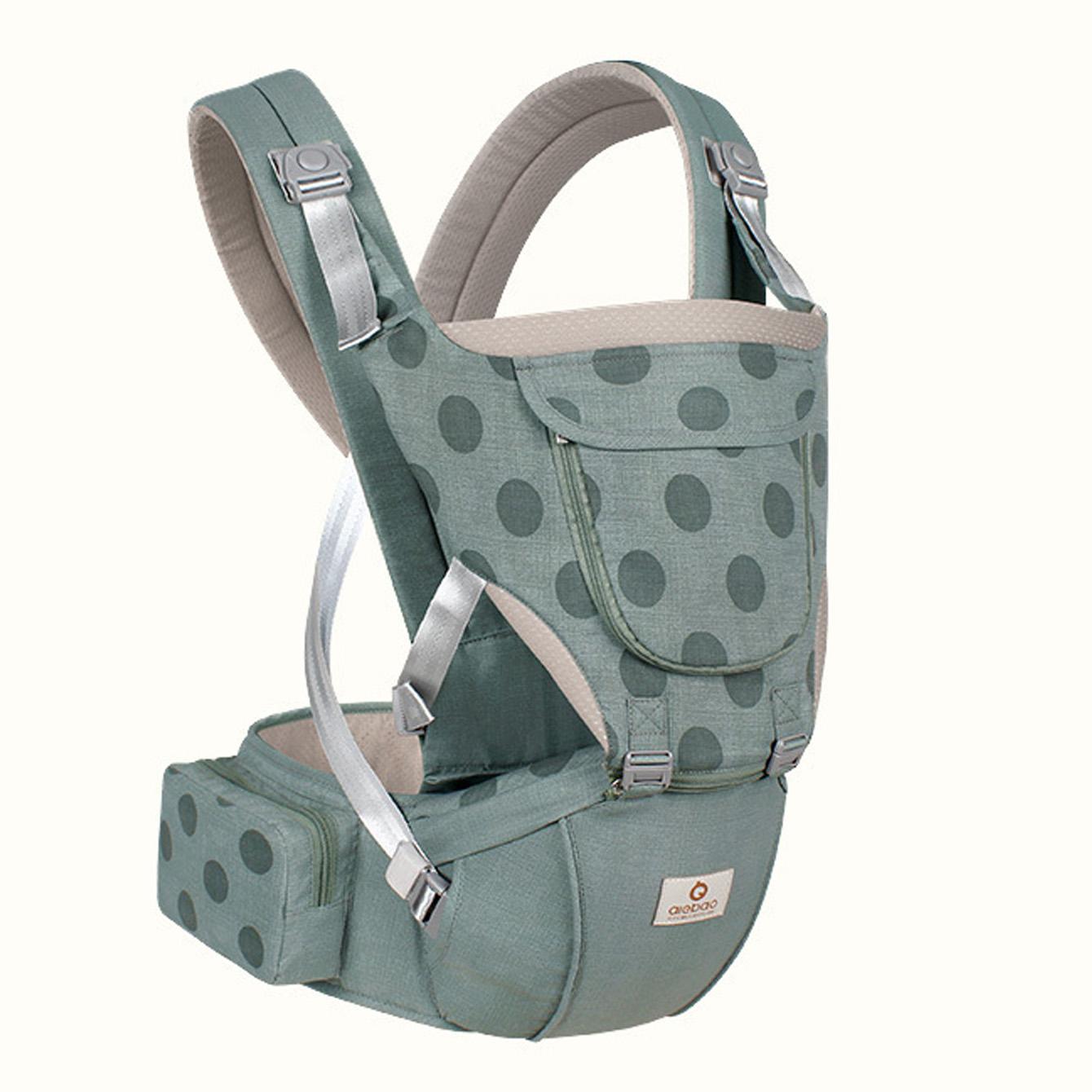 Baby Carrier Comfortable Newborn Backpack Ergonomic Infant Wrap Carrier Head Support 4-In-1 Convertible Baby Back Carrier Gift