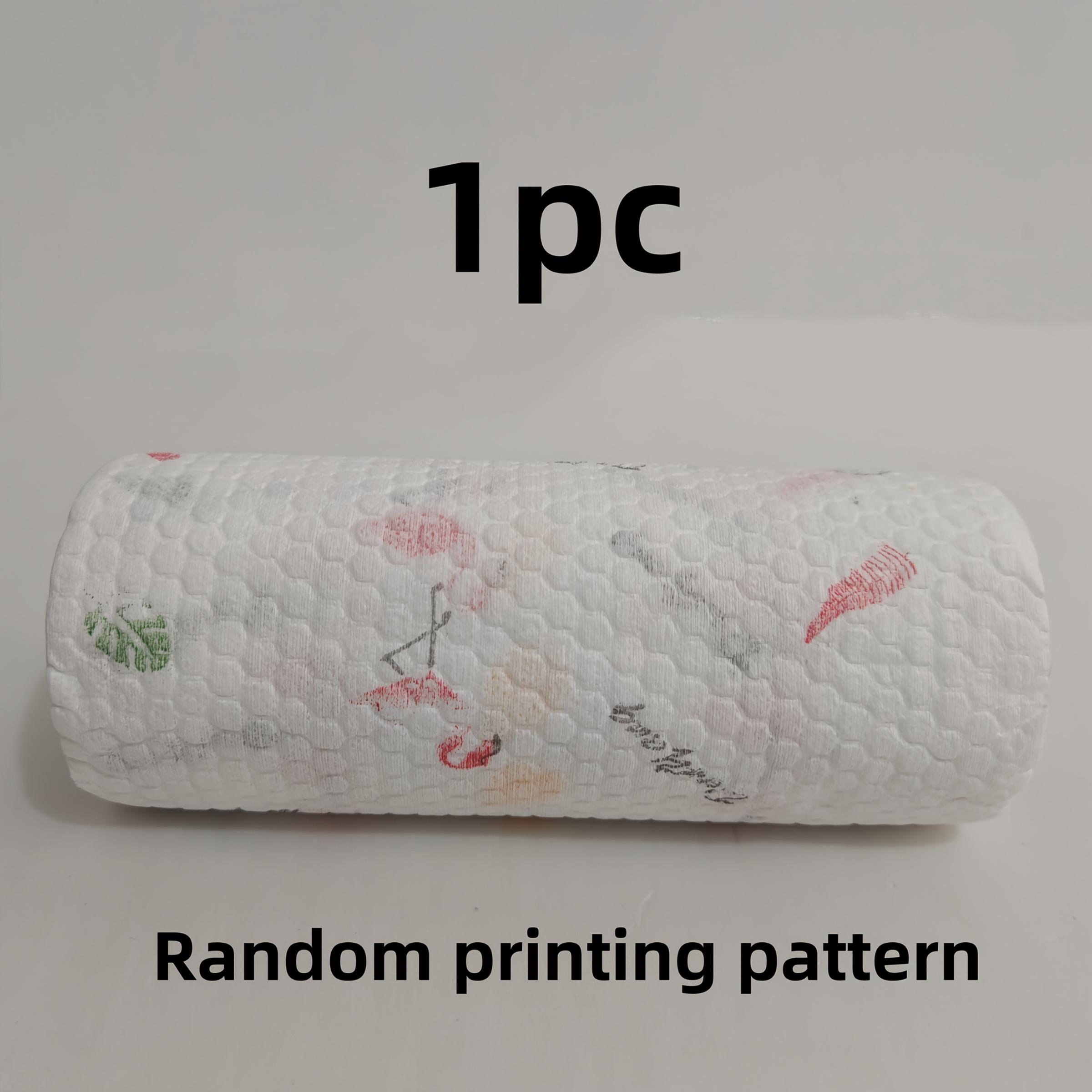 Disposable Printed Kitchen Paper Towels, Washable, Reusable Cleaning Cloths, Kitchen Napkins, Wet Wipes, Convenient and Easy to Use