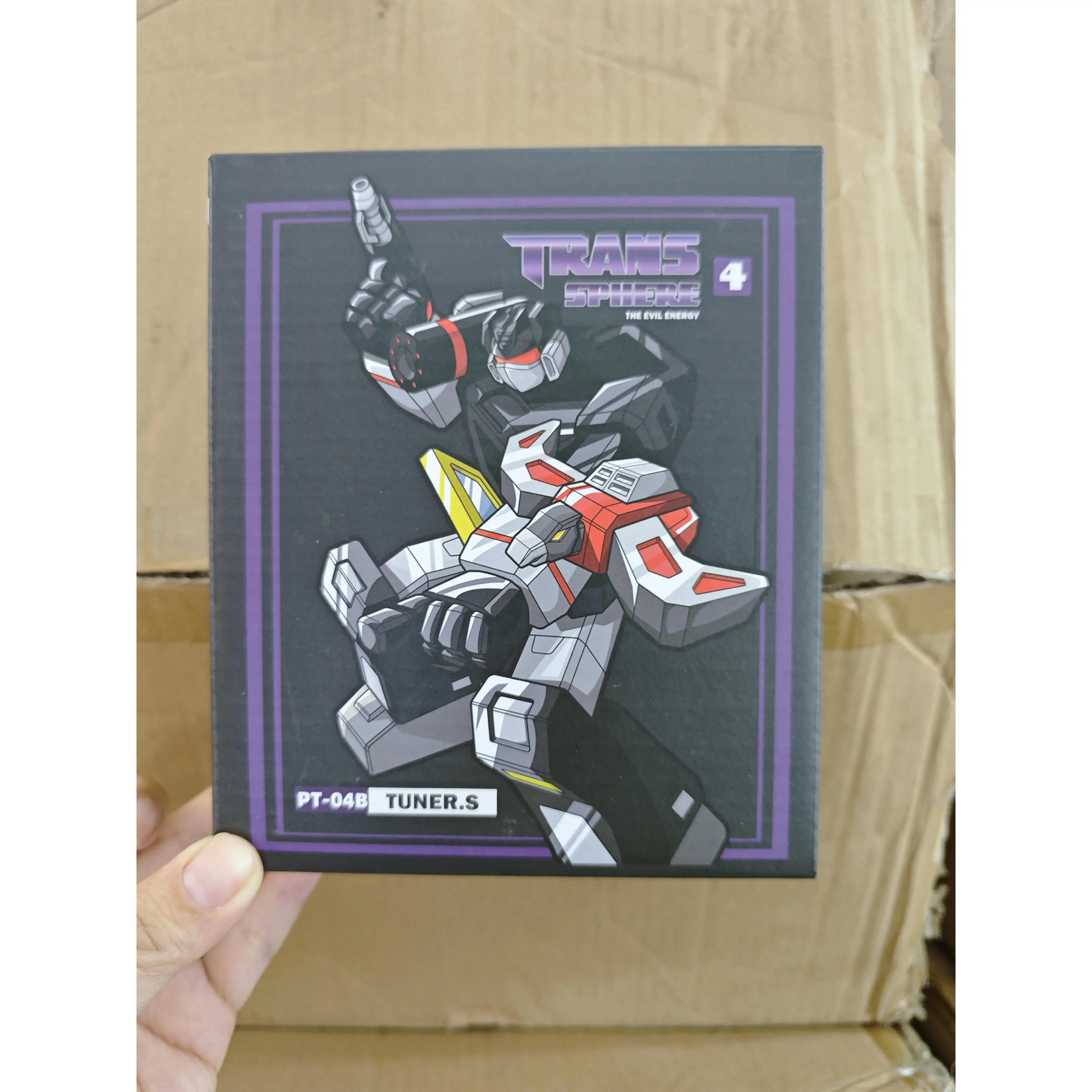 PT-04 Black Soundwave PT04 PT04B Transformation Tape G1 Mini Pocket War KO DX9 Action Figure Robot Toys