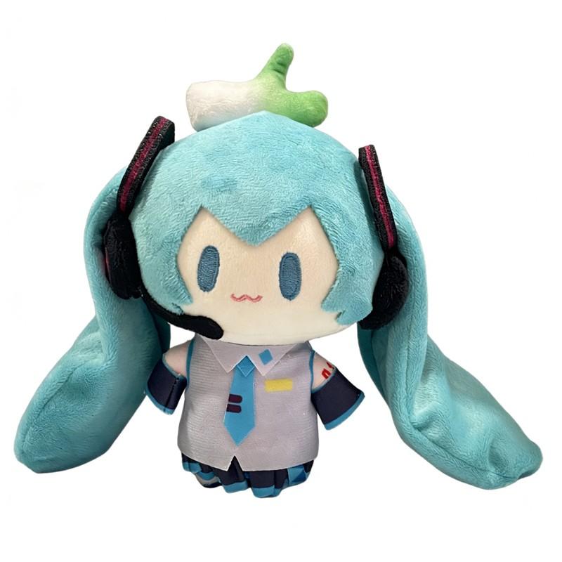 Hatsune Miku Fufu Plush Doll Huggable Stuffed Animal Fuwafuwa Anime Kawaii Cute Cool Toys Dolls Plush Room Car Desk Decor Birthday Gift For Fan