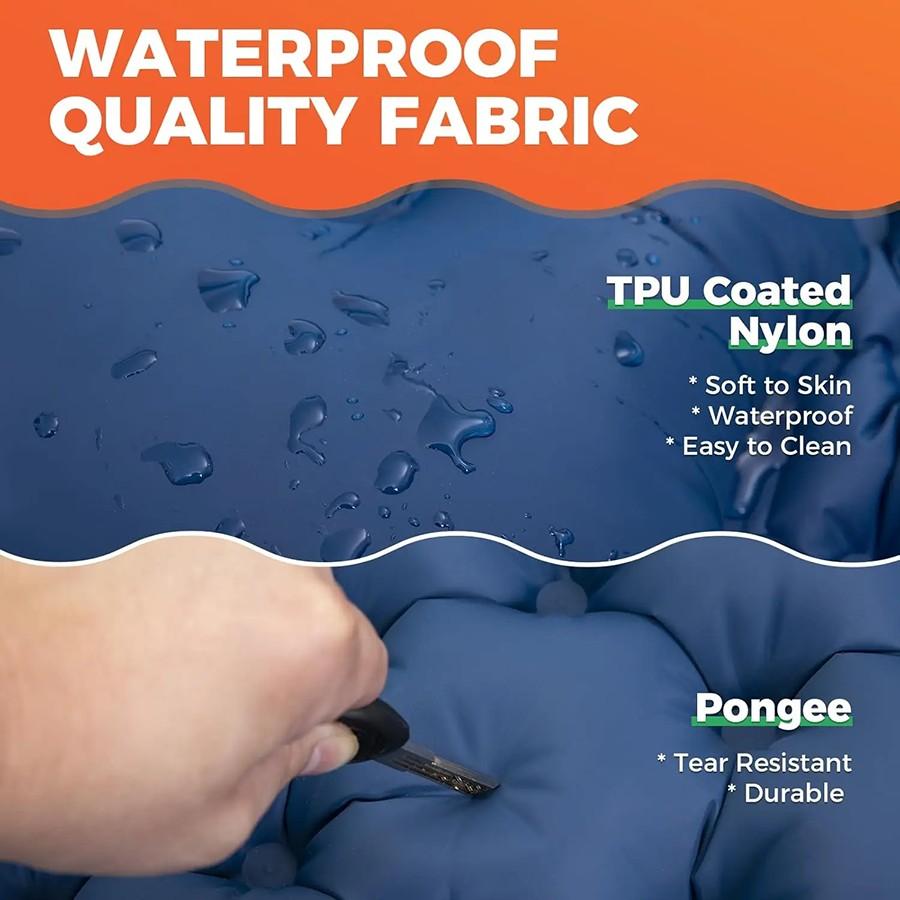 Camping Inflatable Mattress, Hiking Sleeping Bed Mat, Folding Camp Bed Sleeping Pad, Picnic Blanket, Travel Air Mat