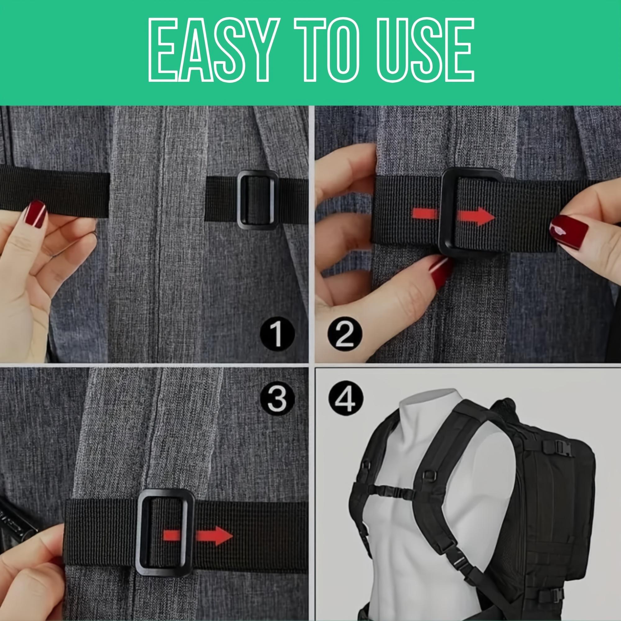 1PC Outdoor accessories backpack strap, backpack shoulder strap, fixed strap, adjustable shoulder strap