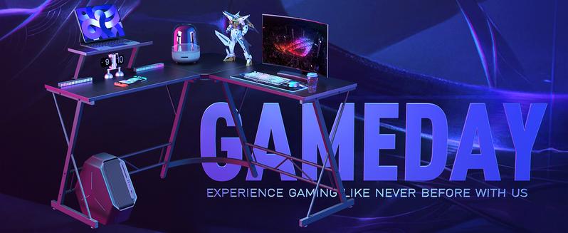 Mr IRONSTONE L Shaped Gaming Desk with Led Lights and Speakers Corner Computer Desk,L shaped desk, Home Office Desks Writing Workstation with Large Monitor Stand, Easy to Assemble (Black,51 Inch) Mr IRONSTONE L Shaped Gaming Desk with Led Lights and Speakers Corner Computer Desk,L shaped desk, Home Office Desks Writing Workstation with Large Monitor Stand, Easy to Assemble (Black,51 Inch)