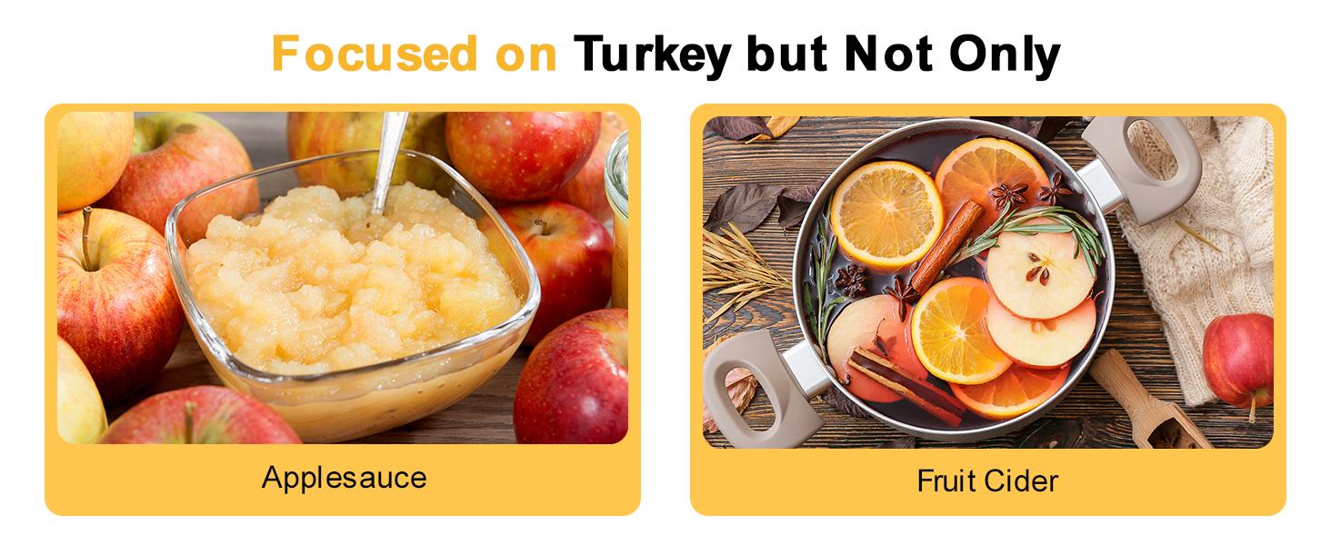 Sunvivi Roaster Oven with Self-Basting Lid,Electric Roaster with Removable Pan & Rack,Chicken Roaster with Unique Defrost/Warm Function