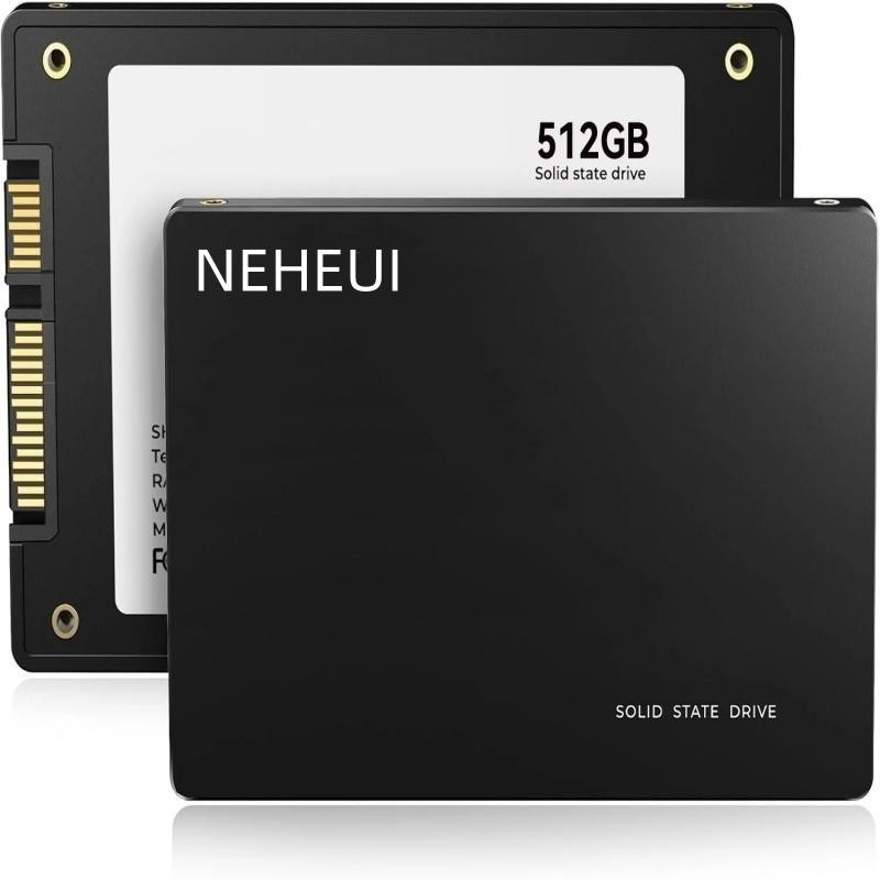 SSD 512gb/1tb Internal Solid State Drive, SATA Iii 6gb/s, 2.5 Inch 3D Nand Slc Cache, High Speed Up to 550mb/s, Compatible with Laptops and Desktops