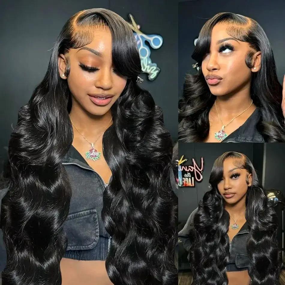 Bling Hair TikTokShopBlackFriday 13x4 Lace Front Human Hair Wigs Brazilian Body Wave Lace Front Wig 13x6 HD Lace Frontal Wigs For Women Body Wave Human Hair Wigs #NovaTopFinds