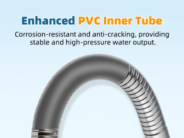 Hibbent All Metal Garden Hose Protector, Stainless Steel Flexible Hose ...