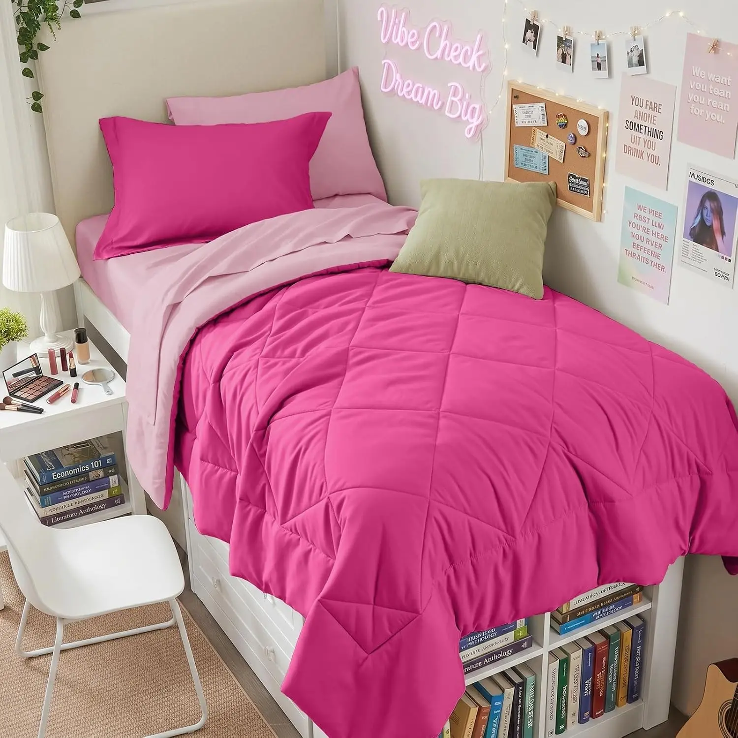 Hot Pink & Baby Pink
