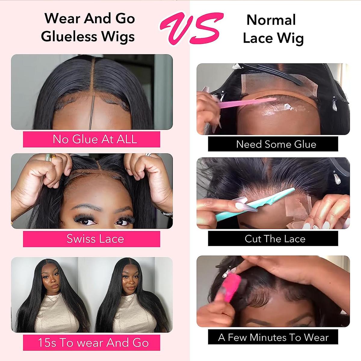 Ready To Wear 30 32 Inch Glueless Wig Curly 5x5 6x4 4x6 HD Transparent Lace Front Wig For Women Brazilian Human Hair Wig Deep Wave Pre-Cut Lace Pre Plucked Natural Hairline Sale Bling Hair 180% TikTokShopHolidayHaul