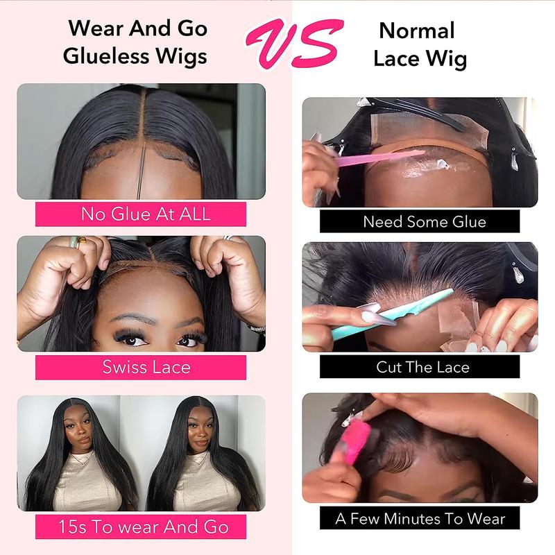 Ready To Wear 30 32 Inch Glueless Wig Curly 5x5 6x4 4x6 HD Transparent Lace Front Wig For Women Brazilian Human Hair Wig Deep Wave Pre-Cut Lace Pre Plucked Natural Hairline Sale Bling Hair 180% TikTokShopHolidayHaul