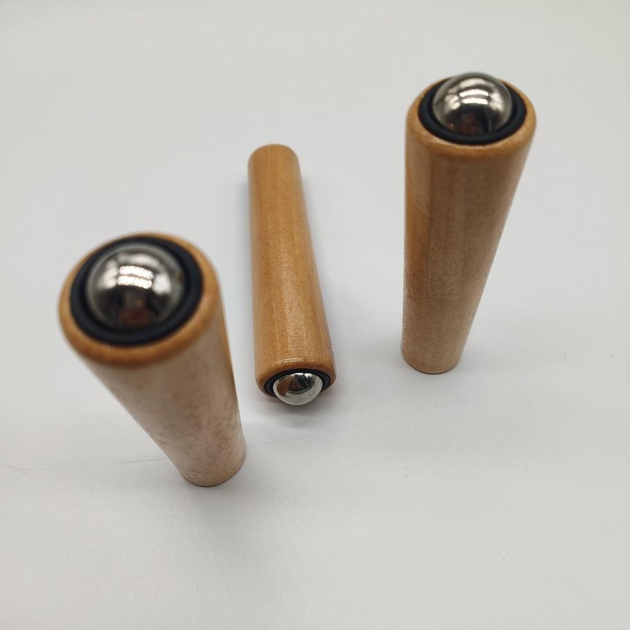 Portable 360 Degree Steel Ball Rolling Stick, Full Body Massage Roller, Abdominal Thigh Face Hand Back Muscle Massage Tool