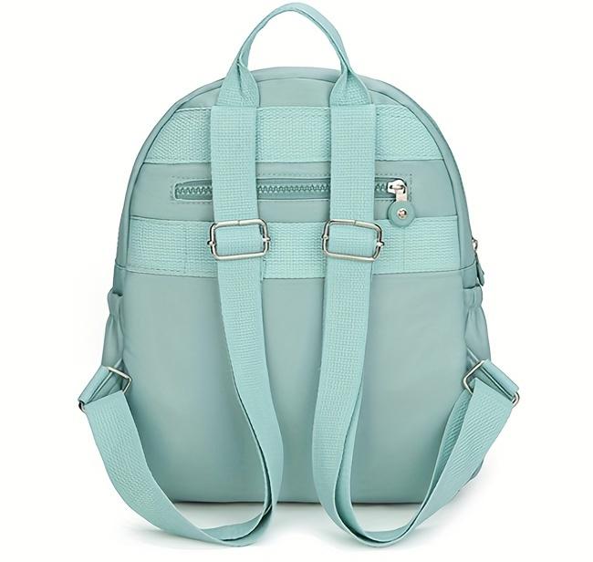 Lightweight Nylon Mini Backpack for Students, Stylish Large Capacity Travel & School Bag with Multiple Pockets, Versatile Casual Daypack for Daily Commute & Everyday Use