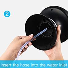 Drinking Water Dispenser Pump, Automatic Electric Drinking Water Bottle Pump for 2-5 Gallon Water Jugs, USB Rechargeable with 2 Switch Control, Stable and Portable for Home, Kitchen, Office, Camping