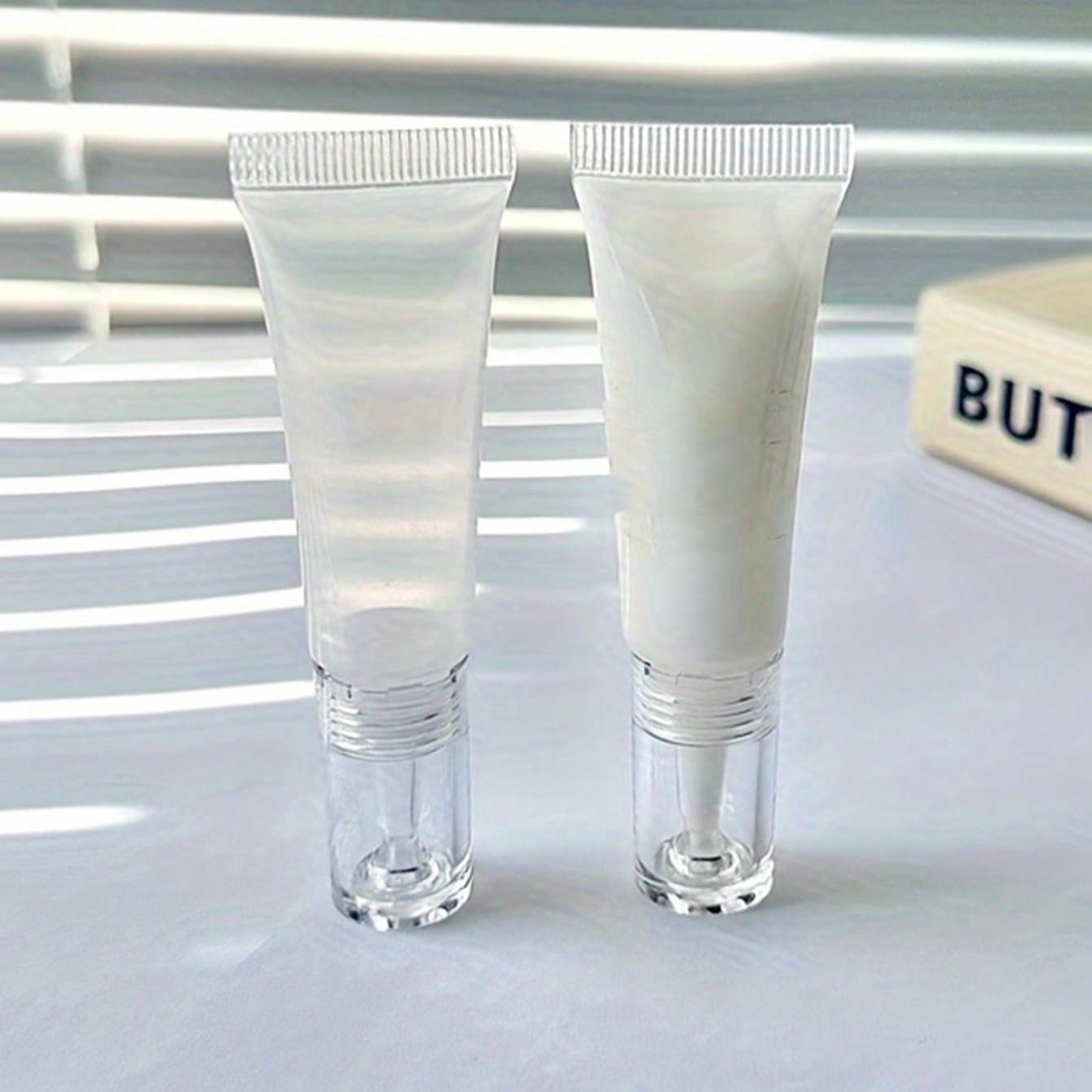 Mini Travel Pump Bottle Set, Reusable Plastic Design for Liquid Cosmetics & Skincare Essentials, Makeup Container, Ideal for On-The-Go Use