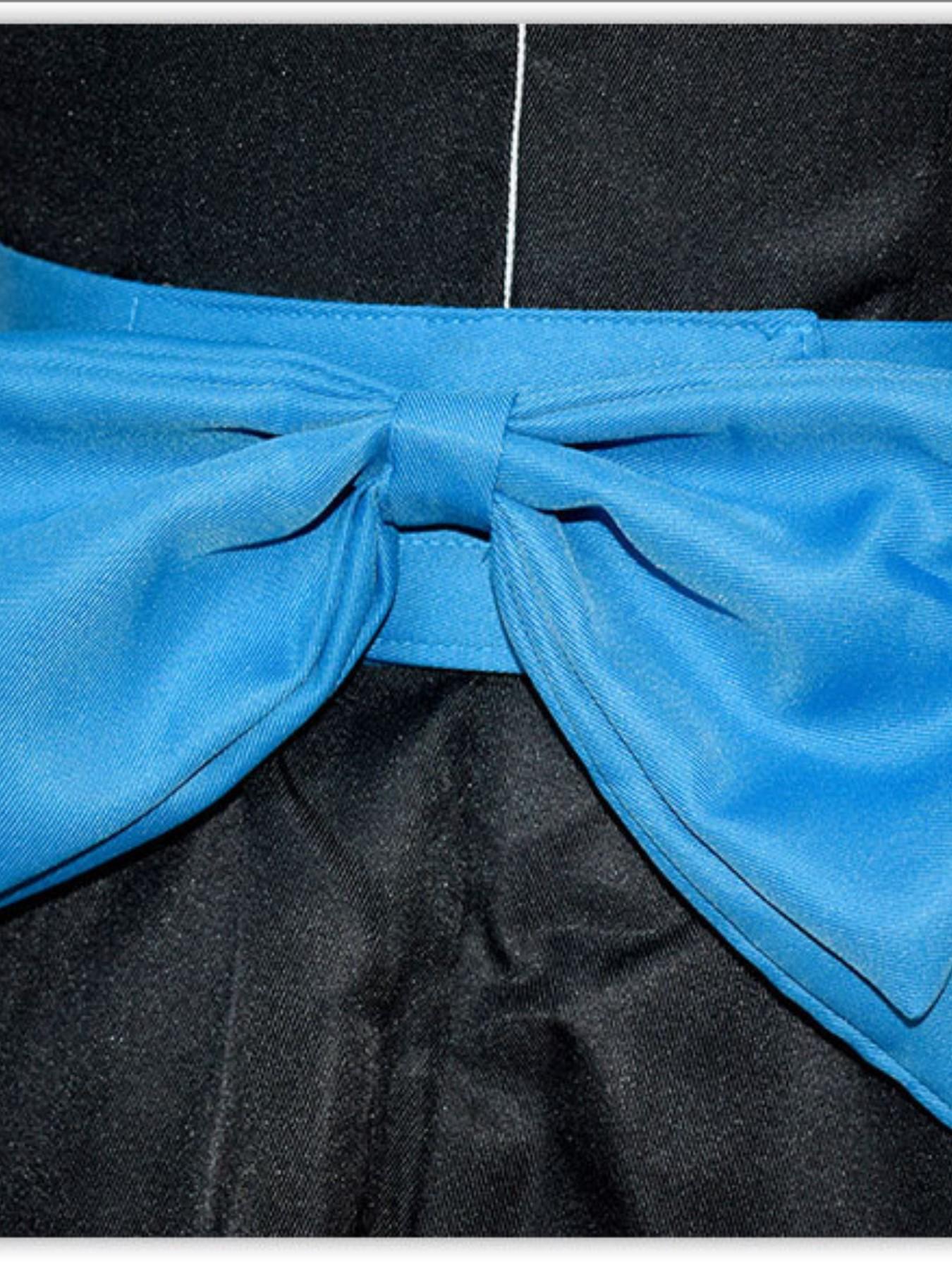 Anime Panty & Stocking with Garterbelt Younger Sister Anarchy Stocking Cosplay Costume Gothic Maid Lolita Dress Long Socks