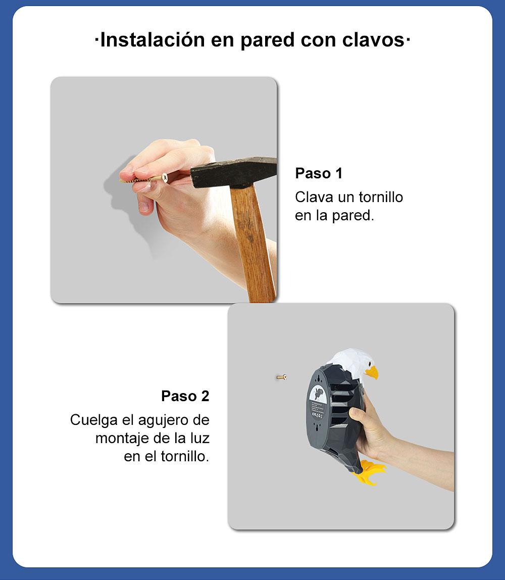 The Bald Eagle Wall Light,Halloween Gifts,Decorations for home,Eagle Night Light with Remote Control,Holiday Gifts for All, Gifts for Women, Gifts for Men