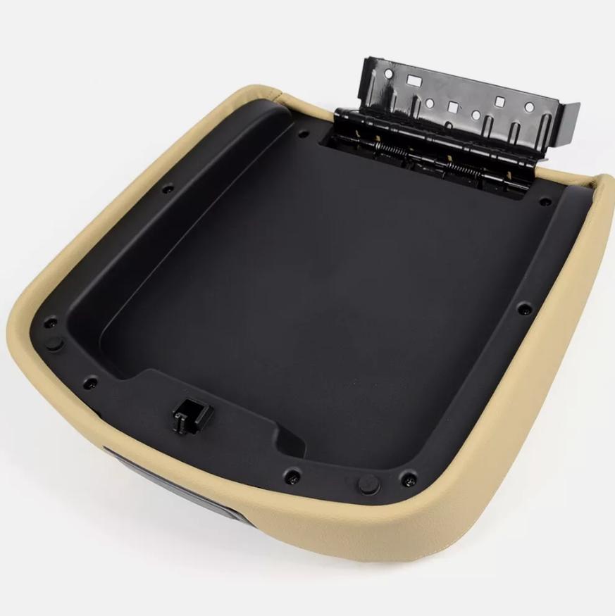CROSSDESIGN Fit For Chevy GMC Silverado Sierra 2007-14 Front Center Console Armrest Lid Kit