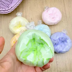 Matcha Mint Chocolate Squishy Ball Wax Skin Crispy Sound Squeeze Toy Stress Relief Sensory Fidget Toy For Kids Adults Gift