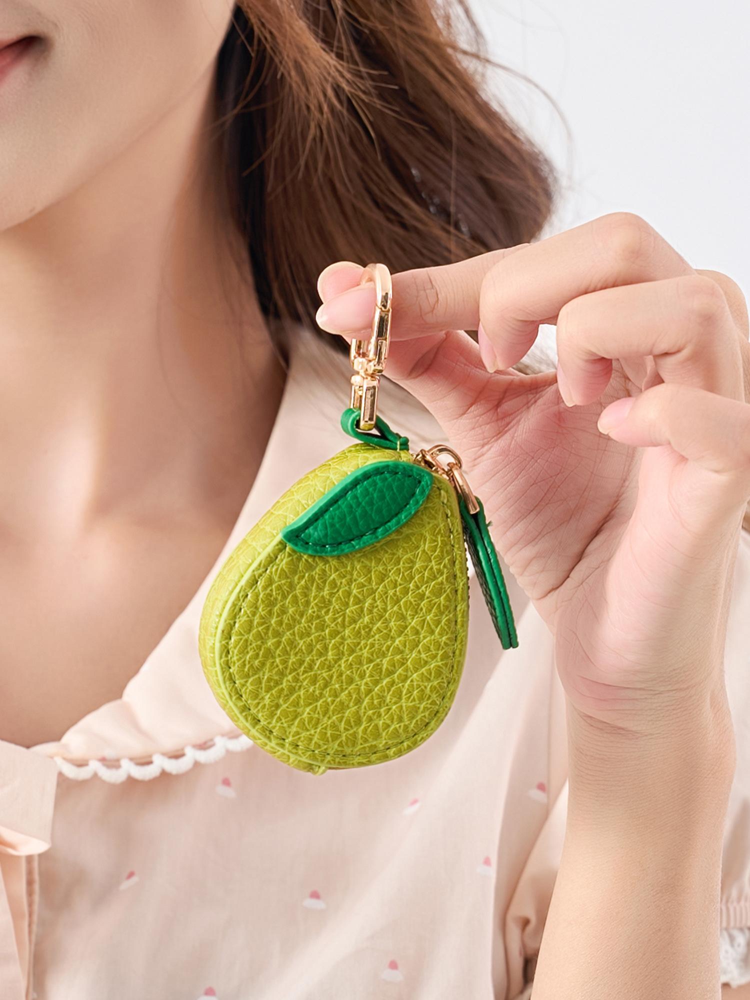 Fruit bag pendant, keychain fruit pendant, Cute Keychain, keychainaccessory, compatible with airine tag wallet, perfect giftfor bags and backpacks, all season casual style, Ideal Gift, Keychain Wristlet